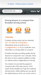 Mobile Screenshot of evolutiondrivingschool.com